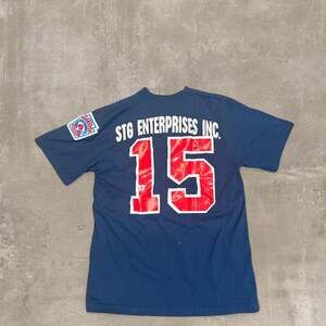 Soffe Anaheim Angels Little League Baseball Henley Shirt